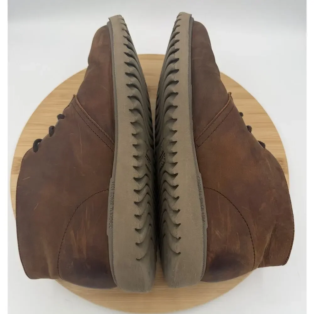 REEF Leucadian Brown Leather Chukka Boots Shoes Men’s Size 10.5